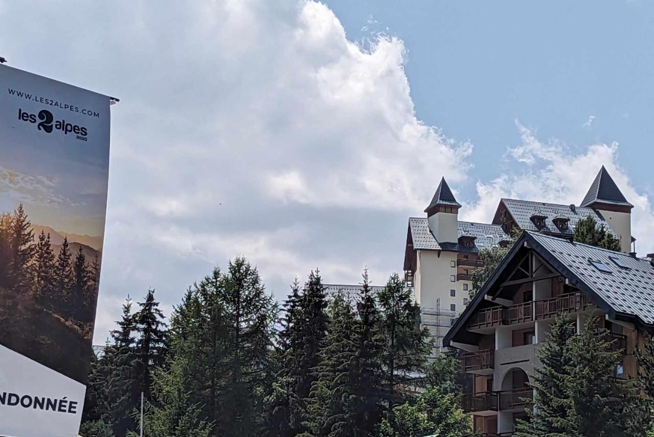 Appartement 4 Couchages ,Plein Sud Calme Les Deux Alpes Esterno foto