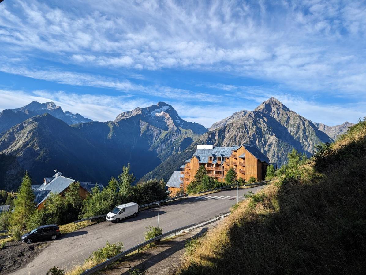 Appartement 4 Couchages ,Plein Sud Calme Les Deux Alpes Esterno foto